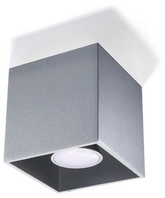 Sollux Stropné svietidlo QUAD 1 grey SL_0024