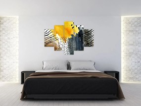 Obraz - Abstraktný akvarel (150x105 cm)