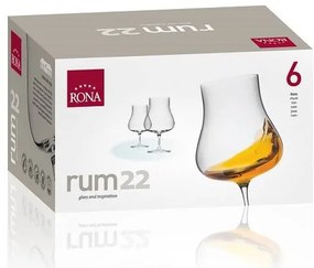 Rona Poháre RUM 220 ml, 6 ks