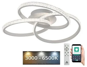 NEDES LED Stmievateľné stropné svietidlo LED/70W/230V 3000-6500K + diaľkové ovládanie ND3890