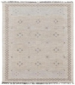 Diamond Carpets koberce Ručne viazaný kusový koberec Anantara DESP P71 White Mix - 80x150 cm