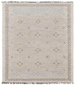 Ručne viazaný kusový koberec Anantara DESP P71 White Mix, 160x230, béžová, obývacia izba, Diamond Carpets India
