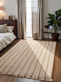 ELLE Decoration, Kusový koberec Harvest 106338 Gold z kolekcie Elle, 160x230, béžová, chodba / predsieň