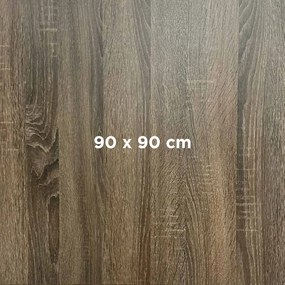 COMPACT 12 SONAMA DARK - STOLOVÁ DOSKA 90x90 cm