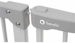 Lionelo - Bezpečnostná zábrana TRUUS SLIM LED 1xAAA sivá