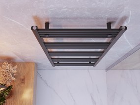 Erga Basic, vykurovacie teleso 1400x600 mm, 627 W, čierna, ERG-LAV-BASIC-14060-BK