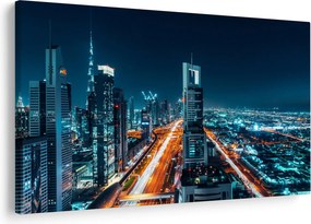 Obraz - Dubajská noc (90x60 cm)
