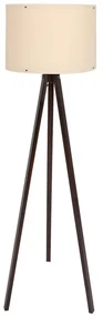 Stojacia lampa Tripod Cream Walnut 101