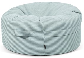 Menčestrový sedací vak v mentolovej farbe Roll 105 – SLOWDOWN