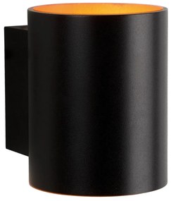 Nástenné svietidlo SQUALLA TUBA 1xG9/50W/230V čierna/zlatá