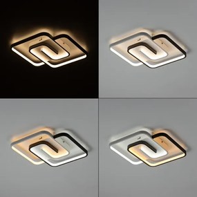 Brilagi - LED stmievateľné stropné svietidlo VELO XL LED/98W/230V 61x61 cm + diaľkové ovládanie