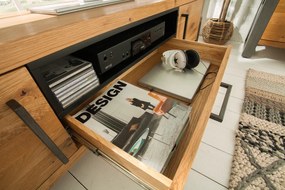 Televízny stolík Thor 200 cm z divokého duba