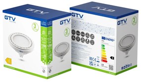 LED žiarovka GU10, 12,5 W – GTV