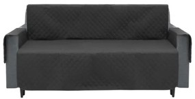 Poťah na sedačku PARIS čierny, 190 cm