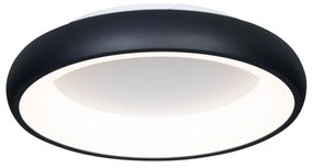Moderné stropné svietidlo čierne 45 cm s integrovaným stmievateľným LED - Cardona