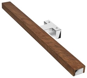 Brilagi-LED Kúpeľňové osvetlenie zrkadla WOODY MIRROR LED/12W/230V IP44 dub/chro