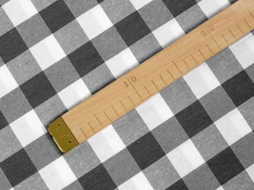 Biante Dekoračná obliečka na vankúš Rebeka RE-010 Sivo-biela kocka veľká 70 x 90 cm