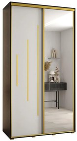 Skriňa 45 Canaris 13 130 čierna/biela/gold