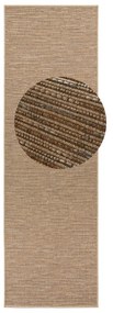 Hnedý behúň BT Carpet Nature, 80 x 250 cm