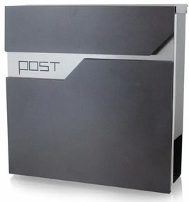 Sammer Moderná poštová schránka v sivej farbe HD16442