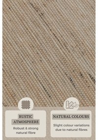 Béžový koberec 190x280 cm Handloom – Hanse Home