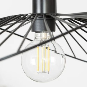 Brilagi - LED luster na lanku CERIA WIRE 1xE27/40W/230V 40x56 cm čierna