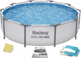Záhradný Bazén S Konštrukciou 305x76 Bestway 56406 4v1| Steel Pro Max 2026