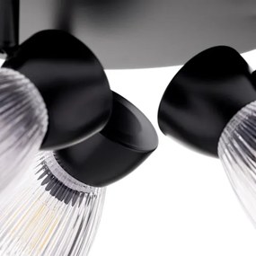 Bodové svietidlo BEST 3xE14/40W/230V čierna