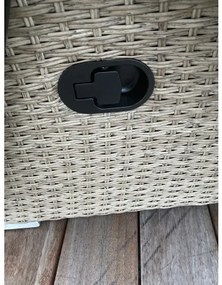 Doppler LIMA - ratanové polohovacie sedenie