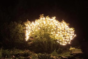 NEXOS Vianočná svetelná sieť 2 x 2 m, 160 LED, teplá biela