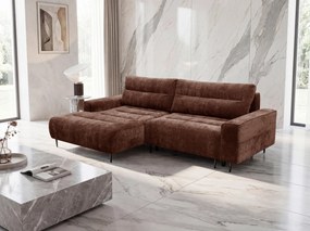 XXXLutz ROHOVÁ SEDAČKA, textil, medená MID.YOU - Sedačky - 000084003803