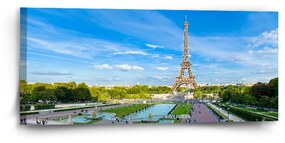 Sablio Obraz Eiffel Tower 5 - 110x50 cm