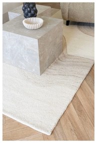 Krémový ručne tkaný vlnený koberec 160x230 cm Surat – House Nordic