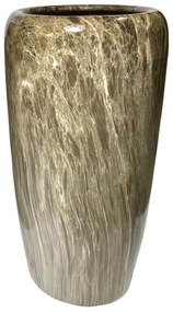 Hnedý keramický kvetináč 55cm