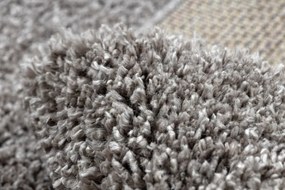 Dywany Łuszczów Kusový koberec Berber 9000 brown - 80x150 cm