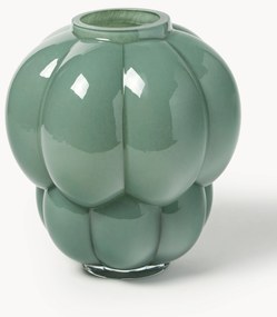 Ručne fúkaná sklenená váza Uva, V 28 cm