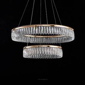 Toolight Toolight, LED stropné svietidlo, 72W, 3500lm, APP1750-CP, zlatá, OSW-04047
