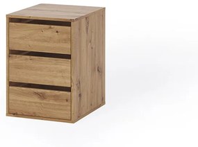 Kontajner do šatníkovej skrine Bonaparte SZ120-220 Bonaparte K (dub artisan). Akcia -20%. Vlastná spoľahlivá doprava až k Vám domov. 1051447