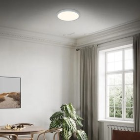Briloner 3703-014-LED Stropné svietidlo RUNA LED/24W/230V 3000K pr.38 cm strieborná