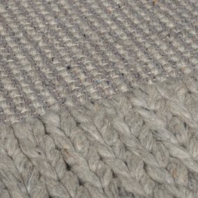 Flair Rugs koberce Kusový koberec Rue Plait Grey - 200x290 cm