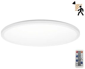 LED kúpeľňové svietidlo NIVERA LED/18W/230V IP54 pr. 30 cm biele + DO