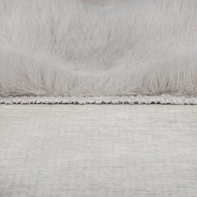 Flair Rugs, Kusový koberec Waffle Faux Fur Grey, 180x290, šedá, obývacia izba