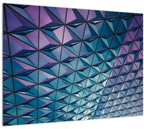Obraz - farebná štruktúra (70x50 cm)