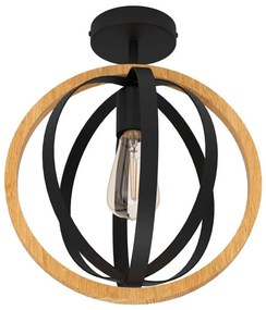 Eglo 43736 - Stropné svietidlo BASILDON 1xE27/40W/230V