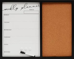 Magnetická tabuľa s fixou 52x42x2,5 cm%