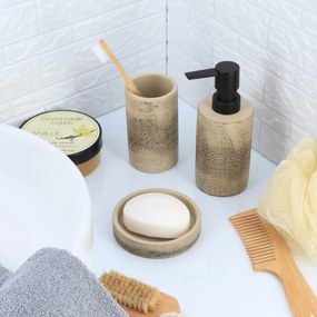 Miska na mydlo Klass Natural, kombinácia farieb