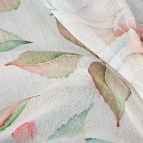 ZÁVES NA KRÚŽKOCH ROSA 1 140X250 CM VZOROVANÁ