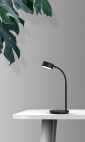 TOP LIGHT Stolová lampička Bella C, Čierna