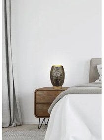 Stolná lampa Venus 1xE27/60W/230V čierna/zlatá