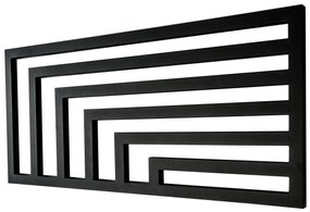 Regnis Kreon, vykurovacie teleso 550x1000 mm, 548W, čierna matná, KR100/55/ELEKTRICKY/BLACK